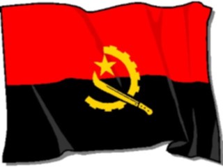 Sticker Custom Preview Image #059632 Flags World Angola3