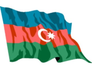 Sticker Custom Preview Image #059652 Flags World Azerbaijan2