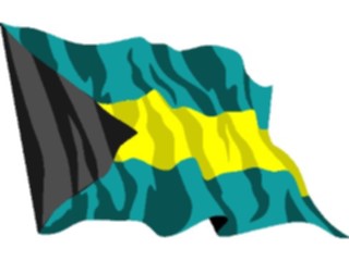 Sticker Custom Preview Image #059654 Flags World Bahamas2