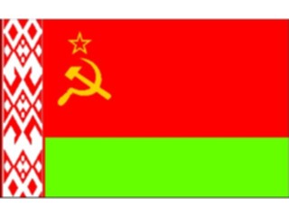 Sticker Custom Preview Image #059671 Flags World Belorussia S S R Old