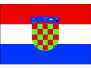 Sticker Custom Preview Image #059727 Flags World Croatia1