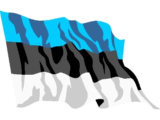 Sticker Custom Preview Image #059756 Flags World Estonia2