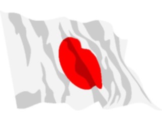 Sticker Custom Preview Image #059840 Flags World Japan2