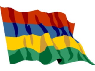 Sticker Custom Preview Image #059902 Flags World Mauritius2