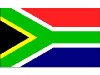 Sticker Custom Preview Image #060009 Flags World South Africa