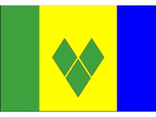 Sticker Custom Preview Image #060023 Flags World St Vincent1