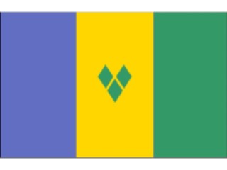 Sticker Custom Preview Image #060024 Flags World St Vincent2