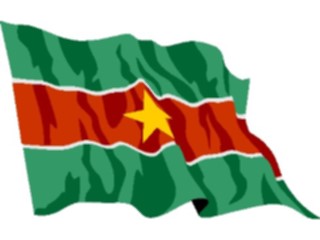 Sticker Custom Preview Image #060029 Flags World Suriname2