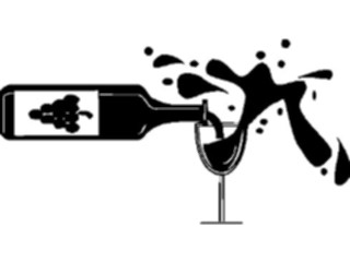 Sticker Custom Preview Image #060125 Food Drink Drinks- Alcoholic Wine Glass01