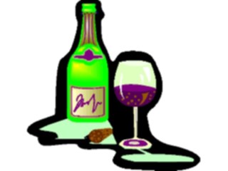 Sticker Custom Preview Image #060130 Food Drink Drinks- Alcoholic Wine Glass06