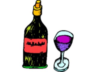 Sticker Custom Preview Image #060134 Food Drink Drinks- Alcoholic Wine Glass10