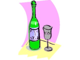 Sticker Custom Preview Image #060135 Food Drink Drinks- Alcoholic Wine Glass11