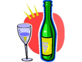 Sticker Custom Preview Image #060136 Food Drink Drinks- Alcoholic Wine Glass12