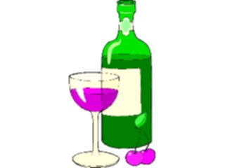 Sticker Custom Preview Image #060139 Food Drink Drinks- Alcoholic Wine Glass15