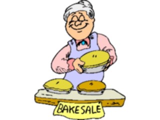 Sticker Custom Preview Image #060148 Food Drink Advertising Titles Bake Sale1