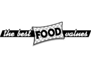 Sticker Custom Preview Image #060155 Food Drink Advertising Titles Best Food Values