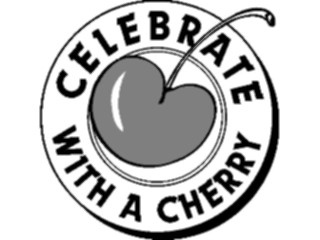 Sticker Custom Preview Image #060165 Food Drink Advertising Titles Celebratewitha Cherry