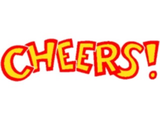 Sticker Custom Preview Image #060166 Food Drink Advertising Titles Cheers1