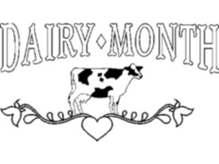 Sticker Custom Preview Image #060181 Food Drink Advertising Titles Dairy Month1