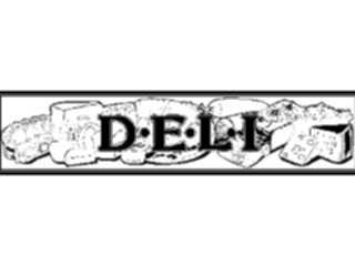 Sticker Custom Preview Image #060191 Food Drink Advertising Titles Deli Heading3