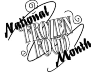 Sticker Custom Preview Image #060209 Food Drink Advertising Titles Frozen Food Month