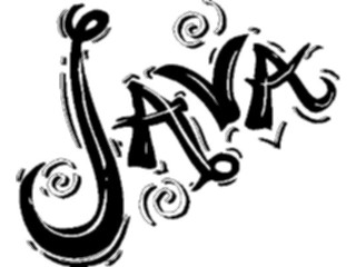 Sticker Custom Preview Image #060230 Food Drink Advertising Titles Java
