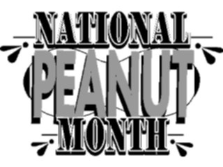 Sticker Custom Preview Image #060240 Food Drink Advertising Titles National Peanut Month