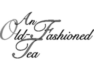 Sticker Custom Preview Image #060248 Food Drink Advertising Titles Old Fashioned Tea