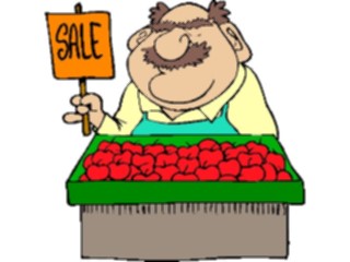 Sticker Custom Preview Image #060252 Food Drink Advertising Titles Produce Sale