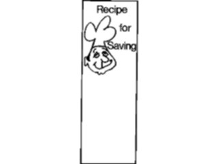 Sticker Custom Preview Image #060259 Food Drink Advertising Titles Recipe For Saving