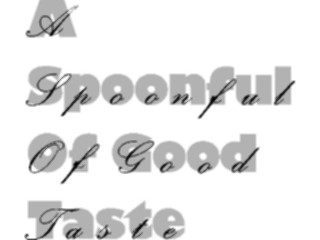 Sticker Custom Preview Image #060273 Food Drink Advertising Titles Spoonfulof Good Taste