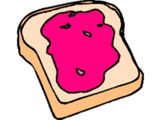 Sticker Custom Preview Image #060322 Food Drink Breads Cereals Bread Jam4