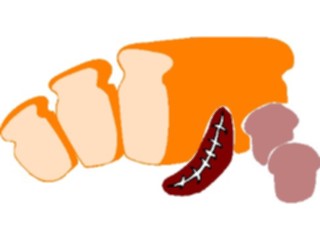 Sticker Custom Preview Image #060345 Food Drink Breads Cereals Bread Loaf21