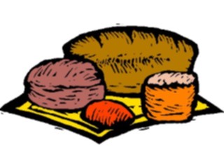 Sticker Custom Preview Image #060370 Food Drink Breads Cereals Bread Loaves4