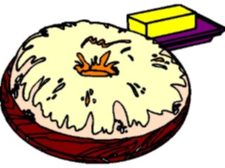 Sticker Custom Preview Image #060376 Food Drink Breads Cereals Bread Round2