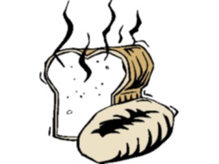 Sticker Custom Preview Image #060391 Food Drink Breads Cereals Bread Warm