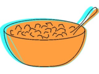 Sticker Custom Preview Image #060410 Food Drink Breads Cereals Cereal Hot4