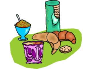 Sticker Custom Preview Image #060427 Food Drink Breads Cereals Croissants1