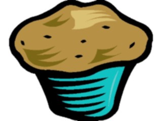 Sticker Custom Preview Image #060457 Food Drink Breads Cereals Muffin03