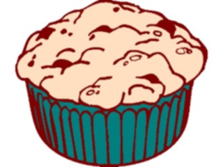 Sticker Custom Preview Image #060461 Food Drink Breads Cereals Muffin07