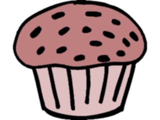 Sticker Custom Preview Image #060463 Food Drink Breads Cereals Muffin09