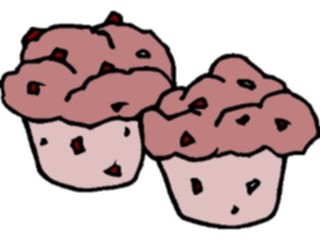 Sticker Custom Preview Image #060471 Food Drink Breads Cereals Muffins6