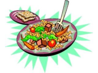 Sticker Custom Preview Image #060507 Food Drink Breads Cereals Pasta Salad