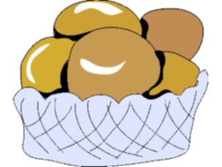 Sticker Custom Preview Image #060520 Food Drink Breads Cereals Rolls Dinner2