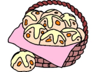 Sticker Custom Preview Image #060521 Food Drink Breads Cereals Rolls Dinner3