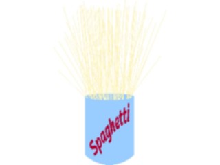 Sticker Custom Preview Image #060533 Food Drink Breads Cereals Spaghetti Dry1