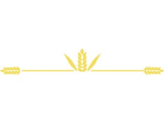 Sticker Custom Preview Image #060560 Food Drink Breads Cereals Wheat Border1