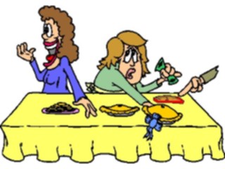 Sticker Custom Preview Image #060586 Food Drink Cartoons Bake Sale1