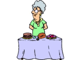 Sticker Custom Preview Image #060587 Food Drink Cartoons Bake Sale2