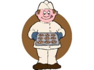 Sticker Custom Preview Image #060596 Food Drink Cartoons Baking Cookies3